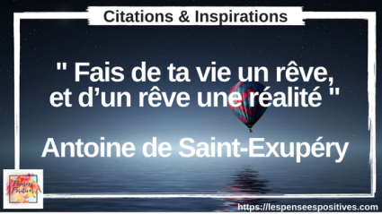 Citation de Saint Exupéry